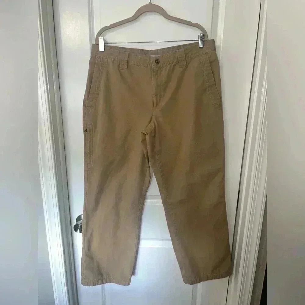 Columbia Men’s Ultimate ROC Utility Chino Khaki Pants - Size 36Wx30L
